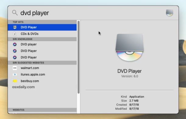 Mac Os X Dvd Player App